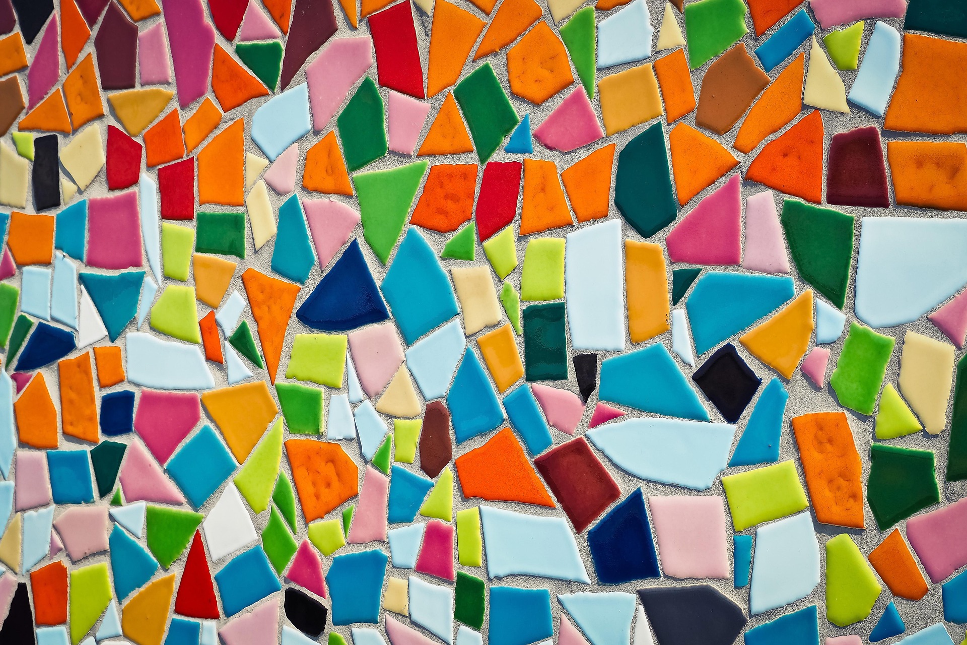 Värikäs mosaiikki